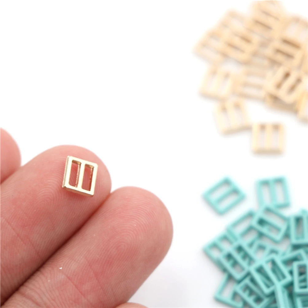 20pcs/lot DIY Handmade Adjustable Sewing Clothing Patchwork 6MM Mini Buckle Button For Dolls | Игрушки и хобби