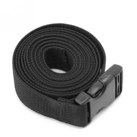 0 53m black durable nylon cargo tie down luggage lash belt strap with cam buckle wholesale travel kits outdoor camping tool