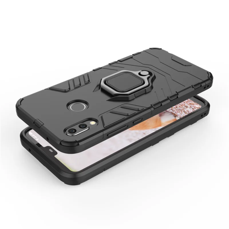 For Coque Case On Huawei P20 Lite Cases Pro P20lite Cover Back Hard Plastic Silicone Hybrid Armor Ring Shockproof | Мобильные