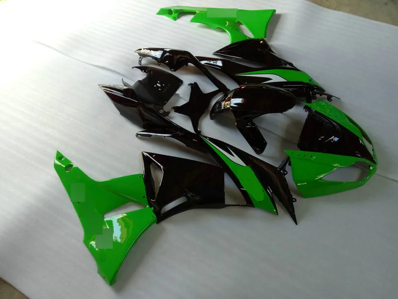 Комплект обтекателей для мотоцикла KAWASAKI Ninja ZX6R 636 09 10 12 ZX 6R 2009 2010 2011 2012 зеленый