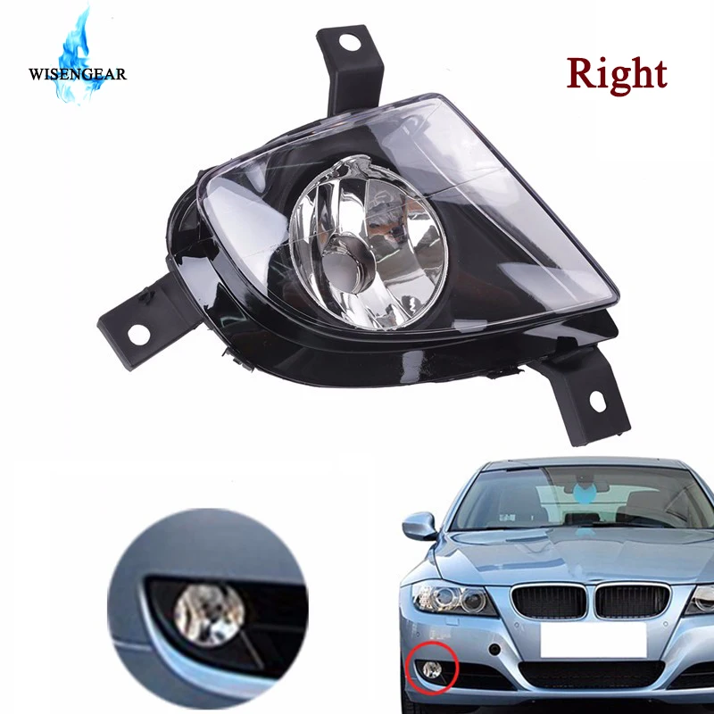 

WISENGEAR Right Side Fog Light Spotlight For BMW 3 Series E90 E91 2009 2010 2011 Sedan Wagon 63177199894 Car LED Driving Lamps /