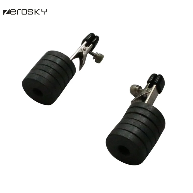 Zerosky Magnet Nipple Clamps 1pair Adjustable Weight Breast Clips Boob Clamp Slave Bondage Sex Toys Adults Games | Красота и здоровье