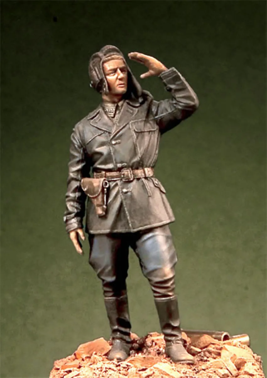 1/35 каучуковая фигурка модель комплект Unassambled Неокрашенная 00129|Наборы для сборки