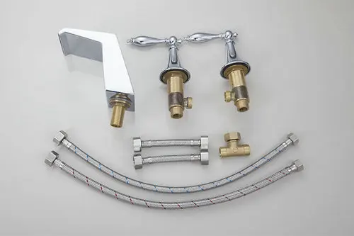 YANKSMART 31H роскошный новый дизайн 3 предмета 2 рычага ванная комната раковина для