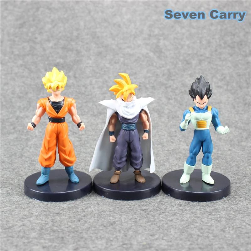 Новый 6 шт./компл. аниме DBZ Драконий жемчуг Z Сон Гоку Супер Saiyan фигурку жемчуг: