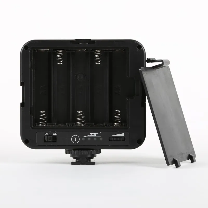 Falconeyes светодиодный на камеру видео горячий башмак лампа светильник ing DSLR Свадьба 7,2 Вт светодиодный заполняющий светильник для камеры/camorder DV-120V