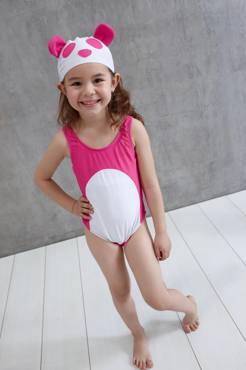 One piece girls swimwear swimsuit child bathers bathing suits baby girl for infant |