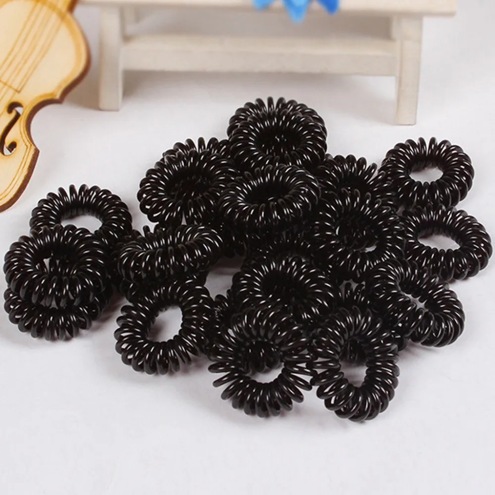 10 шт. качественный эластичный телефонный шнур прозрачная эластичная лента для