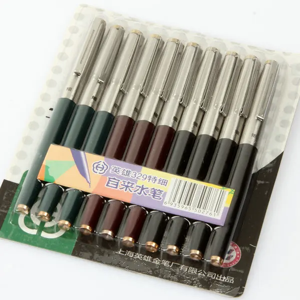 Ручка Hero очень тонкая ручка и прочная Классическая для каллиграфии старых