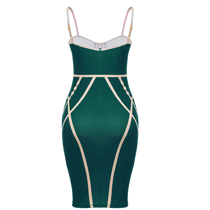 MUXU sexy women summer bodycon dress short sundress womens clothing backless suspender jurken ladies dresses streetwear | Женская одежда