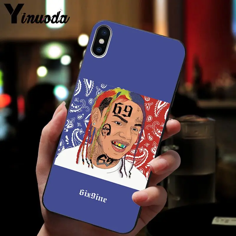 11pro MAX хип-хоп рэппер Tekashi 69 6ix9ine Новинка чехол для телефона Fundas iPhone 8 7 6 6S Plus X XS 5 5S SE XR