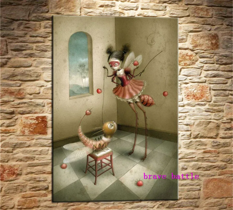 Mark Ryden детский необычный холст для живописи Тёмный мир гостиная спальня домашний