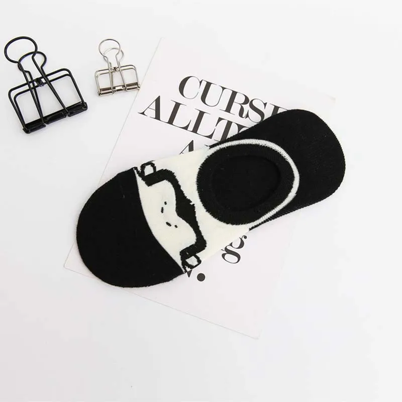 [COSPLACOOL] Модные забавные Женские носочки в стиле Харадзюку с низким вырезом