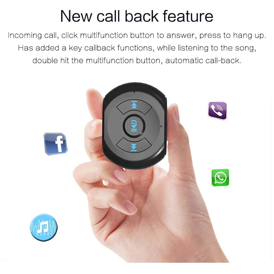 Bluetooth ресивер Vention беспроводной музыкальный адаптер с разъемом 3 5 мм и Aux bluetooth
