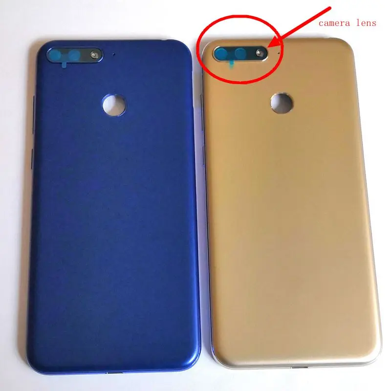 Задняя крышка батареи для Huawei y6 prime 2018 Корпус задней двери y6prime задняя рамка