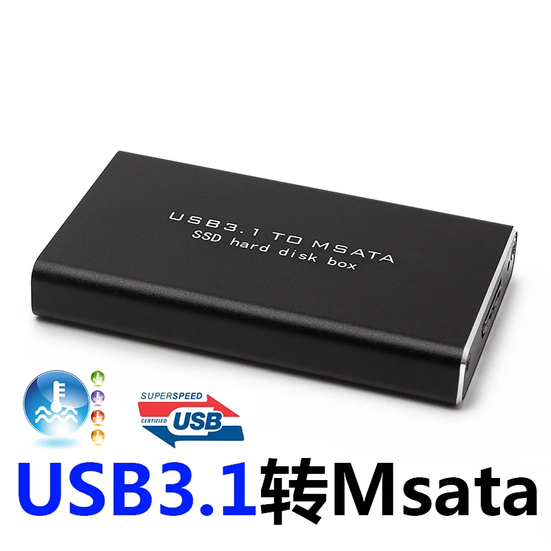 

Корпус для внешнего жесткого диска USB 3,0, usb-c-MSATA на USB