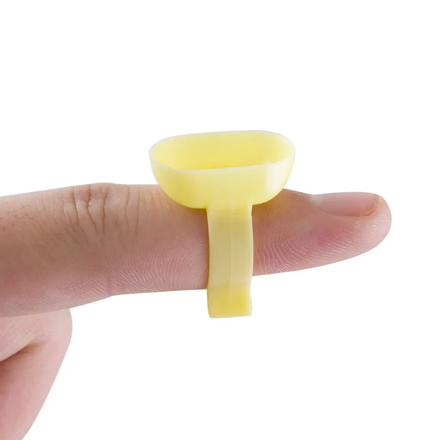 100 шт. стоматологическое Микширование ручная чаша для пальцев Dappen кольцо посуды