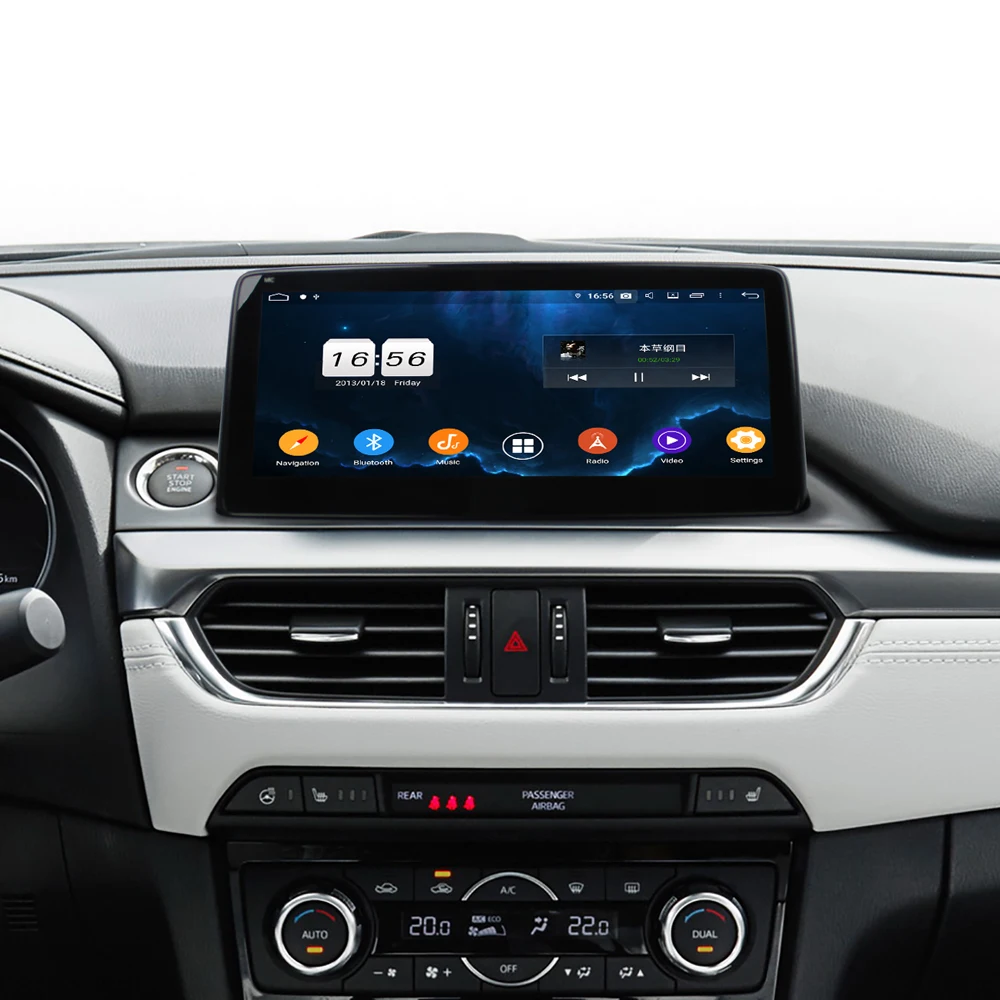 Owtosin автомобильный Радио Мультимедиа Видео плеер навигация gps Android 9,0 для MAZDA 6 автомобиль 4 Гб ram 32 Гб rom