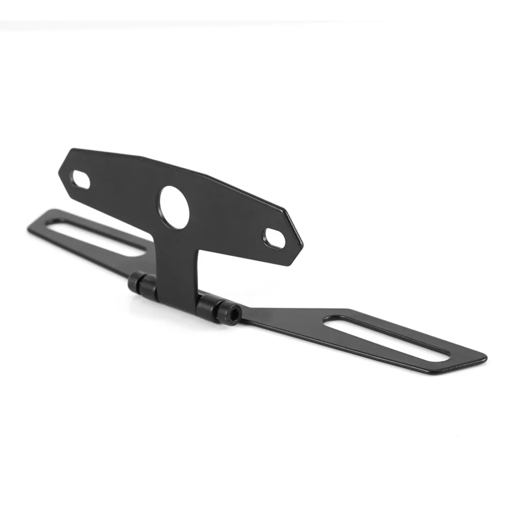 Motorcycle License Plate Holder Support Tail Light Bracket Mount Adjustable Folding | Автомобили и мотоциклы