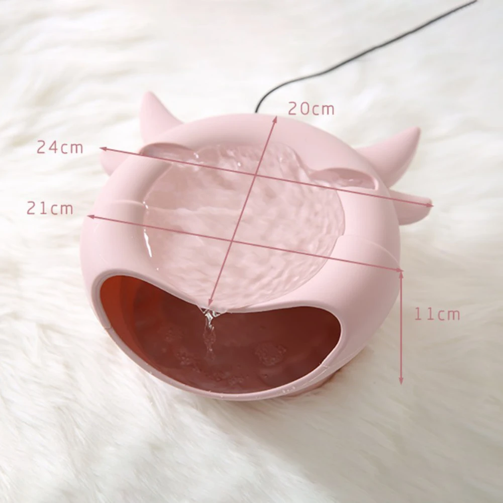 Дозатор воды для домашних животных, кошек, USB, интеллектуальная автоматическая циркуляция, котенок, собака, фонтан, миска для кормления домашних животных