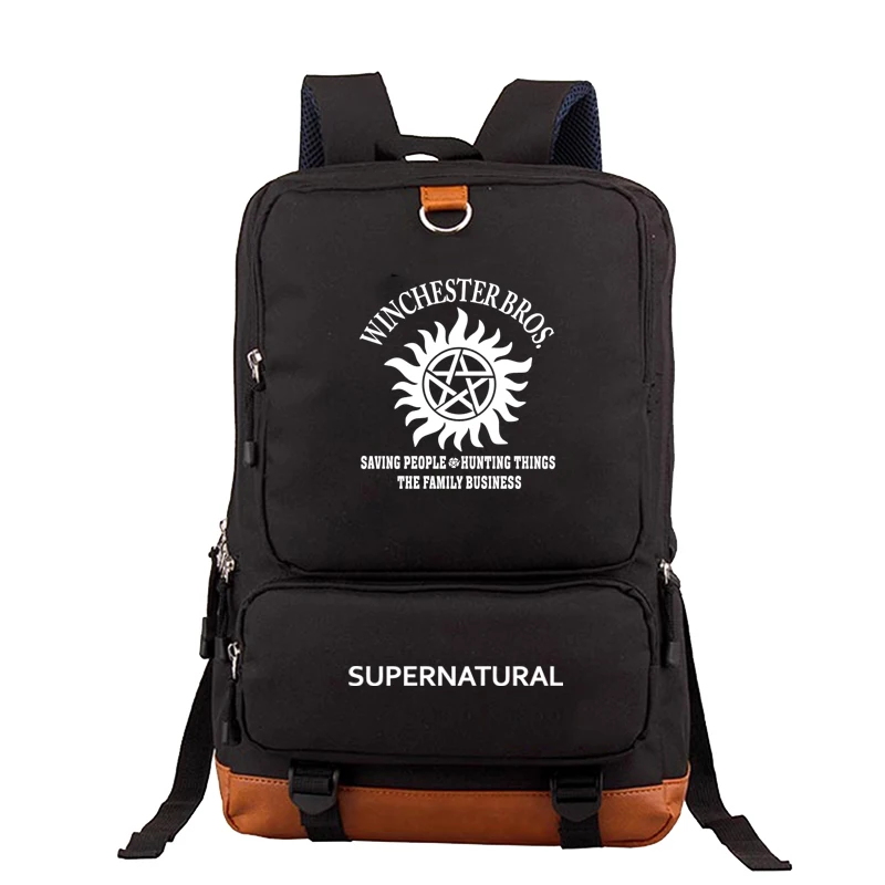 9 Рюкзак Supernatural для студентов, для мальчиков и девочек, рюкзак, классный, Повседневный, высокое качество, красивый рюкзак для путешествий, для подростков, мужчин, женщин - Цвет: 9