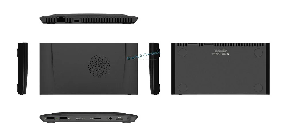 Мини-ПК MeeGOPad T09 4 ГБ/32 ГБ тип-c мини-ПК Коробка Windows 10 Intel x5-Z8300 двухдиапазонный Wifi 2,4 г/5 г 1000 Мбит/с LAN компьютерная карта