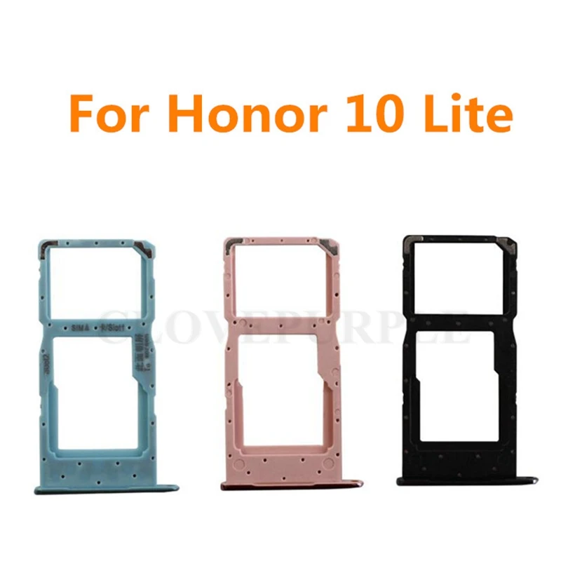 Лоток для SIM карты Huawei Honor 10 lite слот Sim держатель адаптер Honor10 lite|Адаптеры карт| |