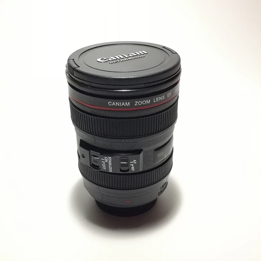 Горячая продажа Забавный подарок Caniam SLR объектив камеры чашка пластиковая