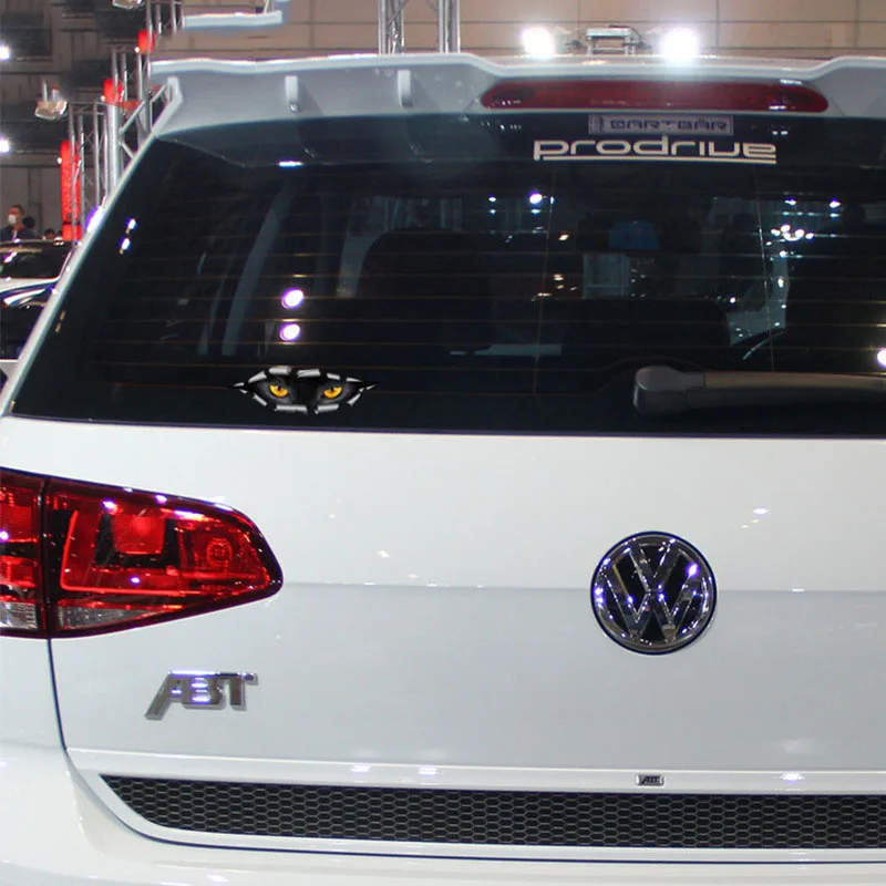 3D глаза Пекина Монстр Автомобиль Стайлинг Водонепроницаемая модная наклейка на