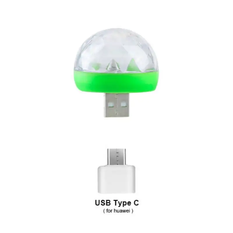 Лазерный миниатюрный светильник 4 Вт с USB RGB светодиодный диско шар в форме