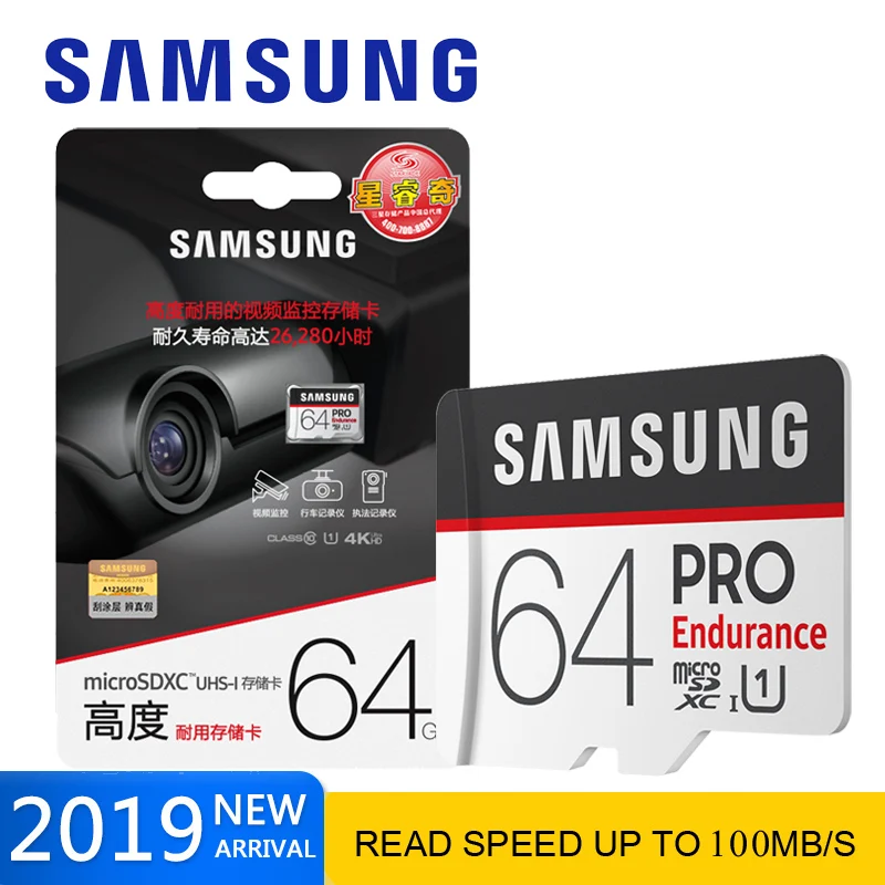 SAMSUNG карта памяти Micro SD PRO 100 дюйма 128 ГБ 64 32 ГБ|Карты памяти| |