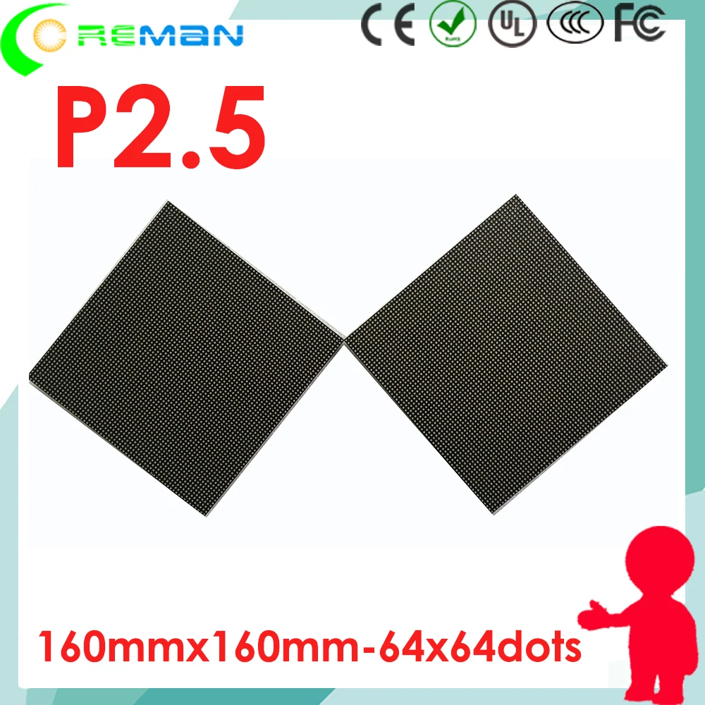 Бесплатная доставка my ali express фотография разрешения 2 5 мм 64x64 точки/HD led tv wall p1 p0.8 p3 p4