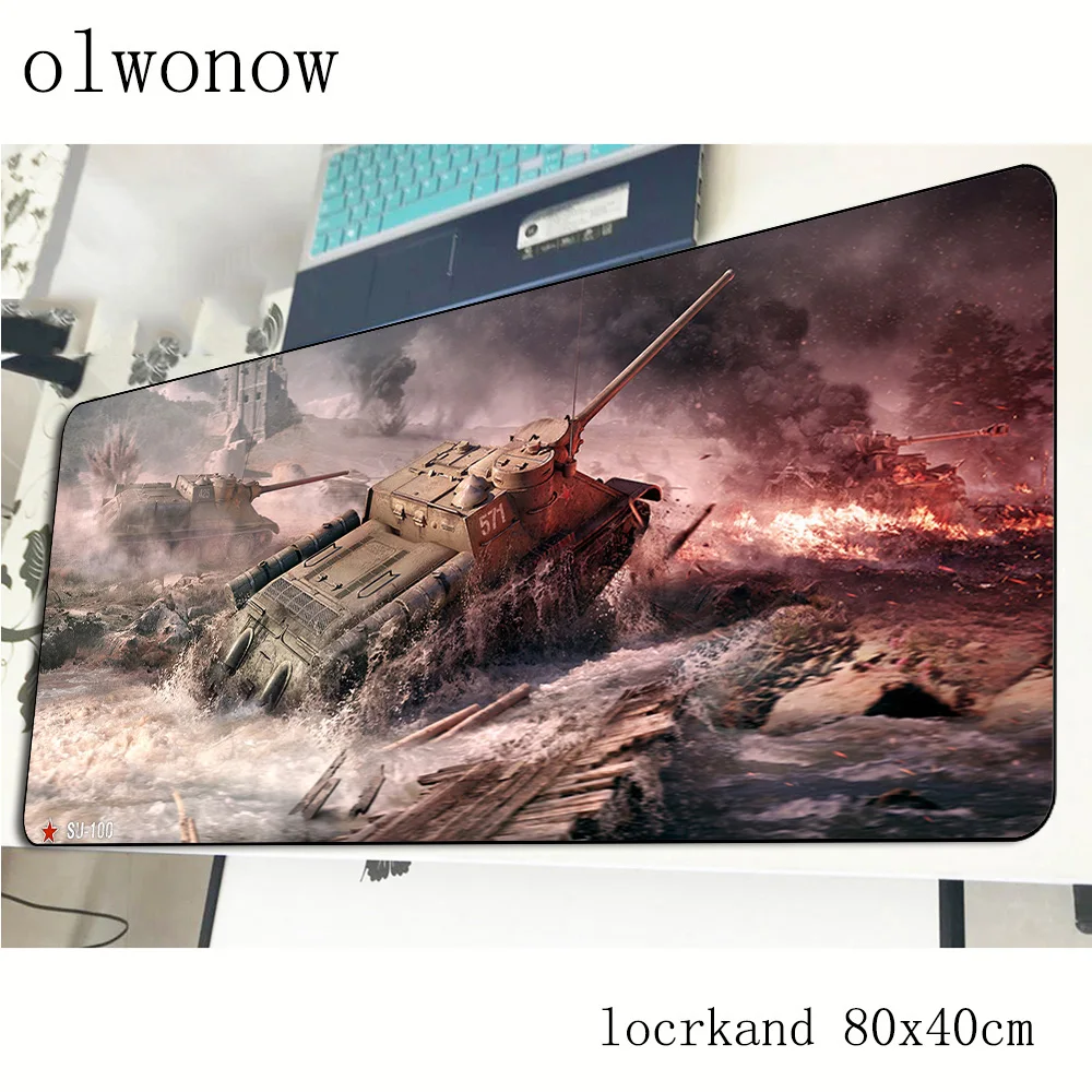 Коврик для мыши World of танки 800x400x3 мм властный игровой коврик wot компьютерный стол