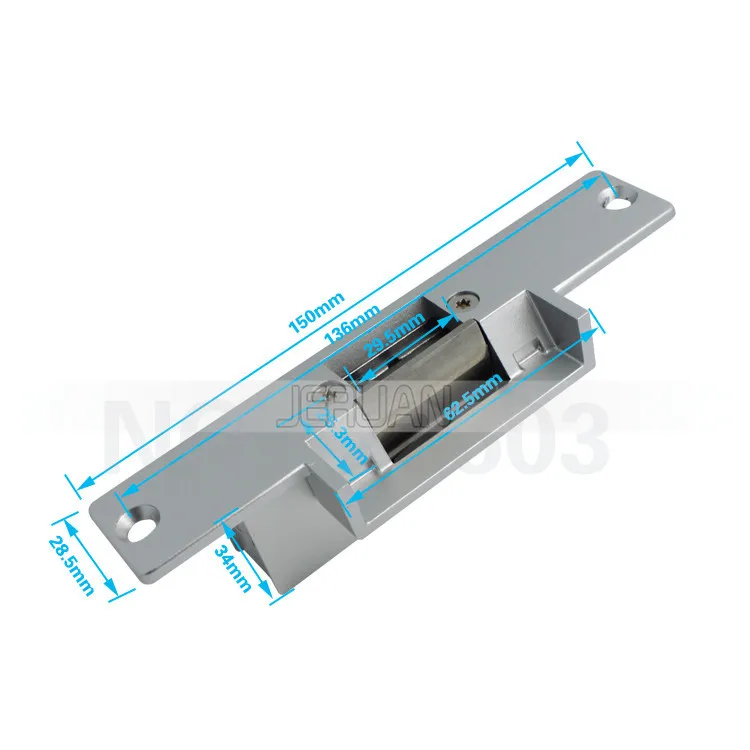 JEX DIY водонепроницаемый Rfid дверной комплект контроля доступа с электрическим ударным замком+ 10 RFID карта брелка