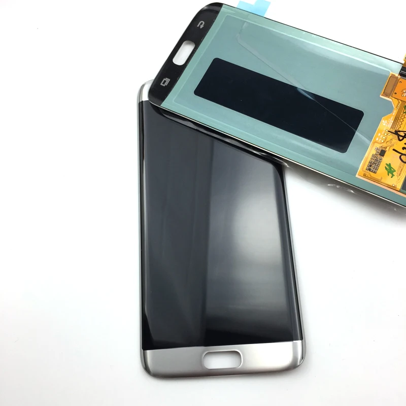 Сменный ЖК экран для SAMSUNG S7 Edge G935 G935F запасные части экрана черный белый