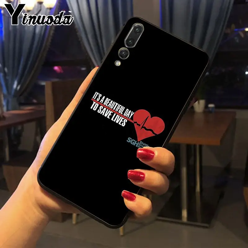 Yinuoda You're My Person Greys Anatomy TPU черный чехол для телефона huawei p20pro p20lite mate10pro nova3i honor8x coque |