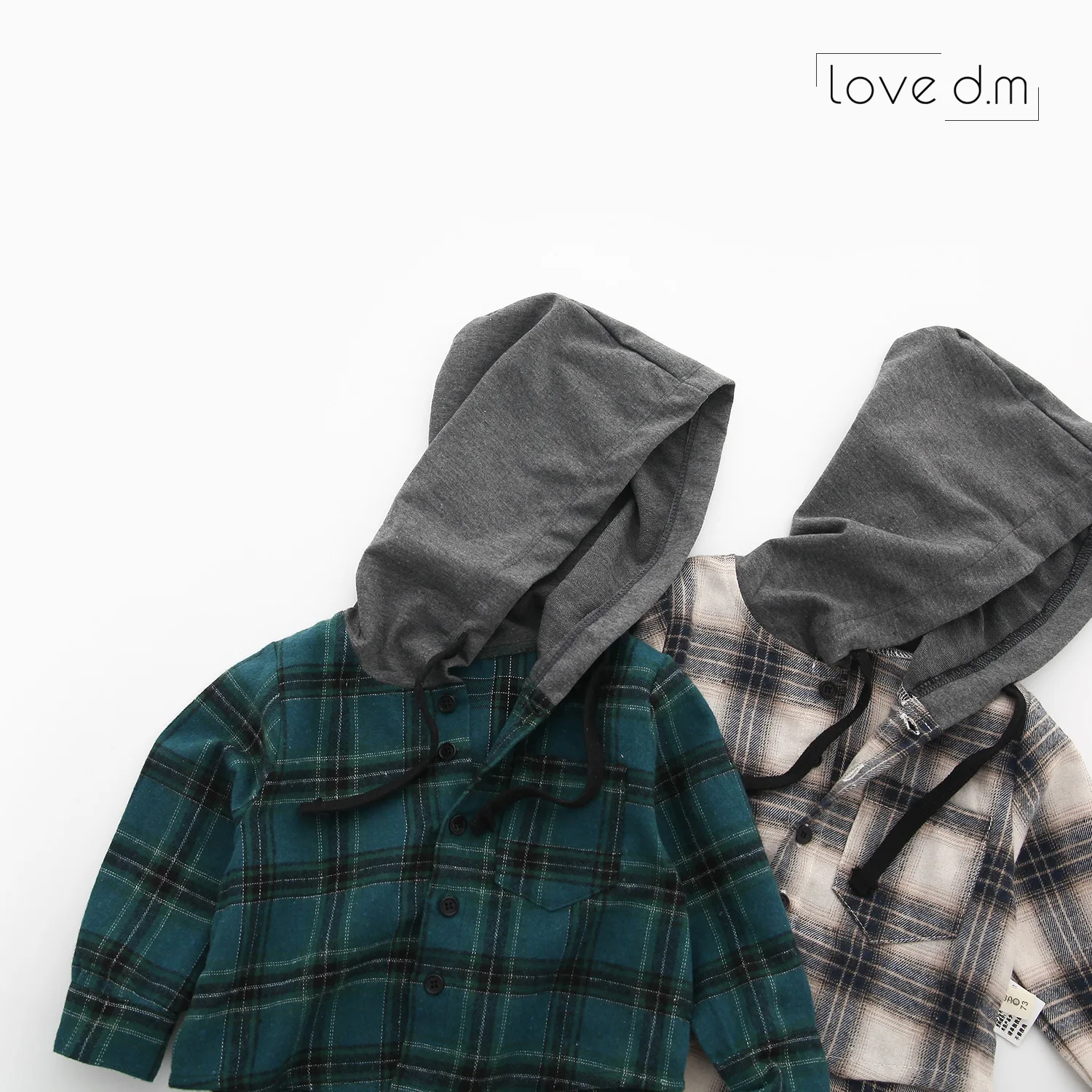 Рубашка для маленьких мальчиков и девочек 2019 г. весенние Рубашки клетчатые