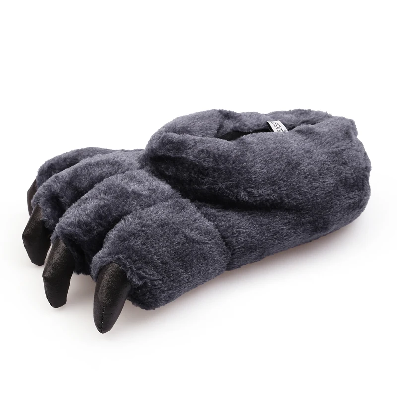 RASS PLE мультфильм животных Paw тапочки с когтями Indoor домашние обувь Pantoufles Femmes zapatillas