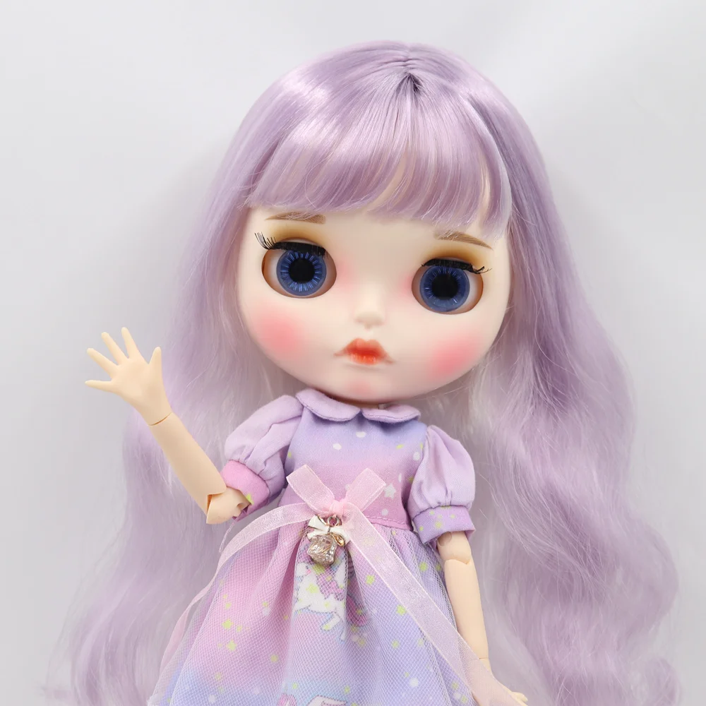 Ледяной DBS Blyth кукольные 1/6 bjd из белой кожи шарнирное тело фантазия смесь белого и
