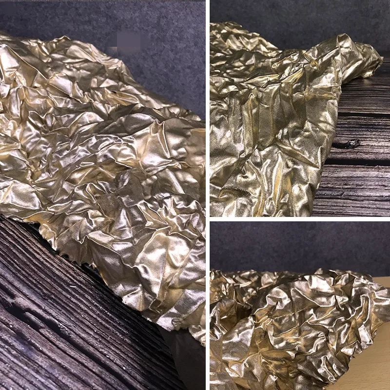 Плащ из полиэстера с золотым покрытием плотное плетение 45 см х 145 см/шт | Дом и сад