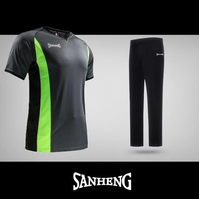 SANHENG Basketball Referee Jerseys Professional Mens Uniform Custom Judge Jersey Black Shirt 292 | Спорт и развлечения