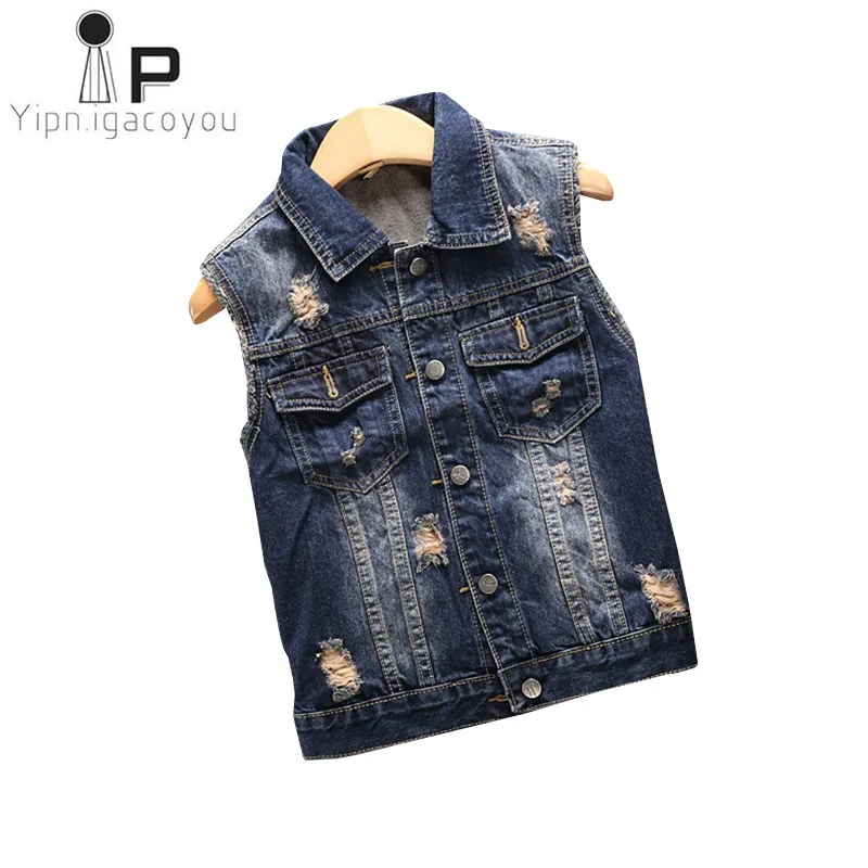 Весенний джинсовый жилет с принтом женский 2020 корейский размера плюс винтажное