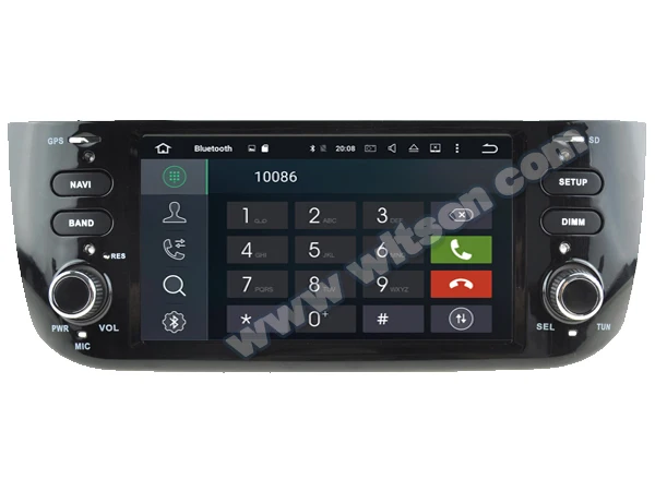 WITSON Android 9 0 4 Гб ОЗУ + 32 FLASH 8 Восьмиядерный автомобильный DVD плеер для FIAT LINEA NEW/ GRANDE