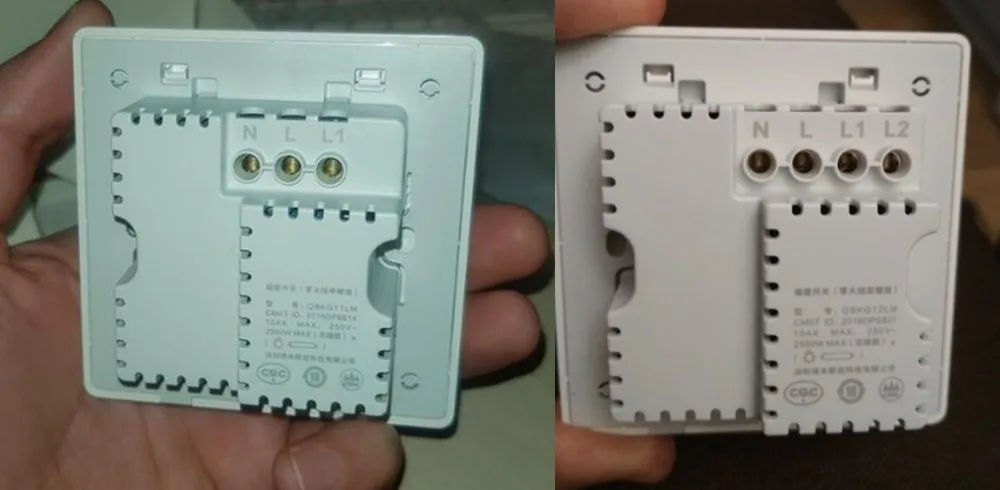 Xiao mi переключатель aqara Smart Light control Fire Wire Zero Line ZiGBee двойной один ключ настенный
