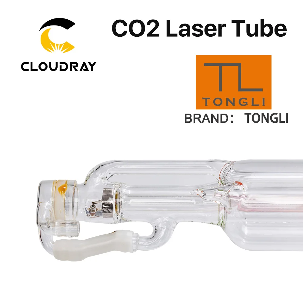 Cloudray TONGLI 800 мм 45 Вт СО2 стеклянная лазерная трубка для СО2 лазерная гравировка машина для резки TL TLC800-45