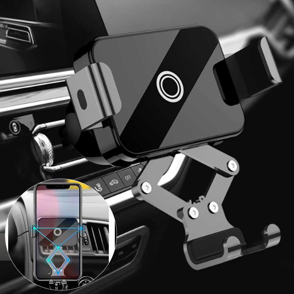 Мини гравитационный Автомобильный держатель для телефона Samsung S10 5G Крепление на