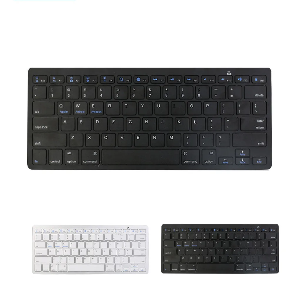 НОВАЯ тонкая беспроводная клавиатура Bluetooth для бизнеса офиса домашнего