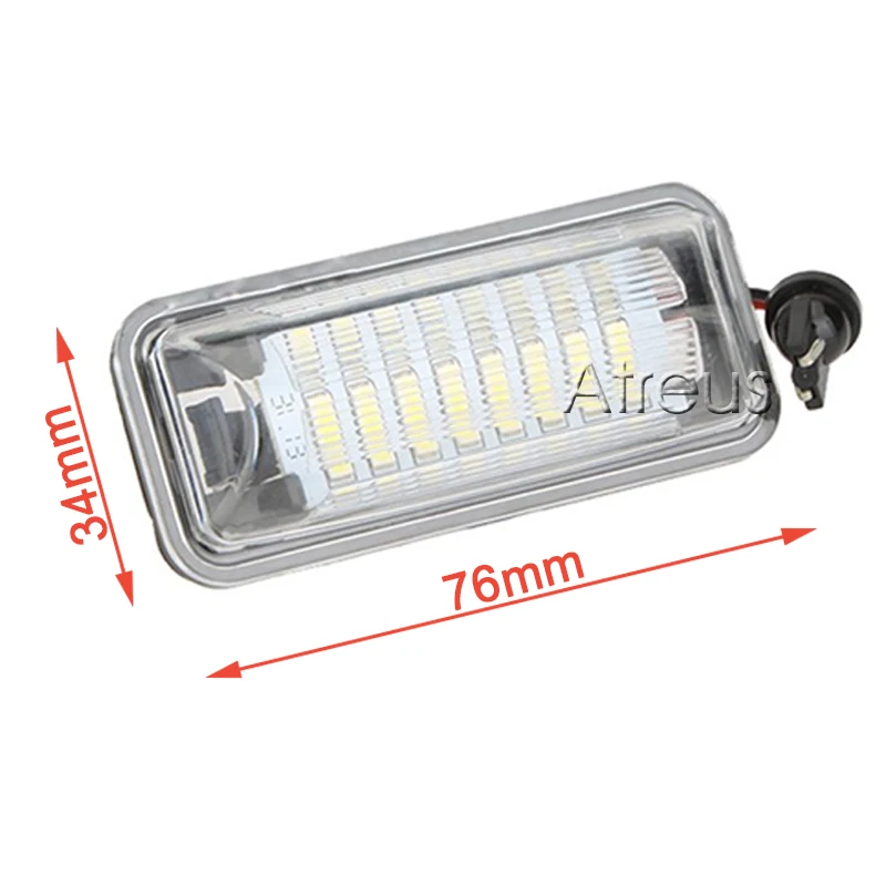 2X Автомобильный светодиодный номерной знак светильник 12V SMD3528 лампа для Toyota Scion FR S