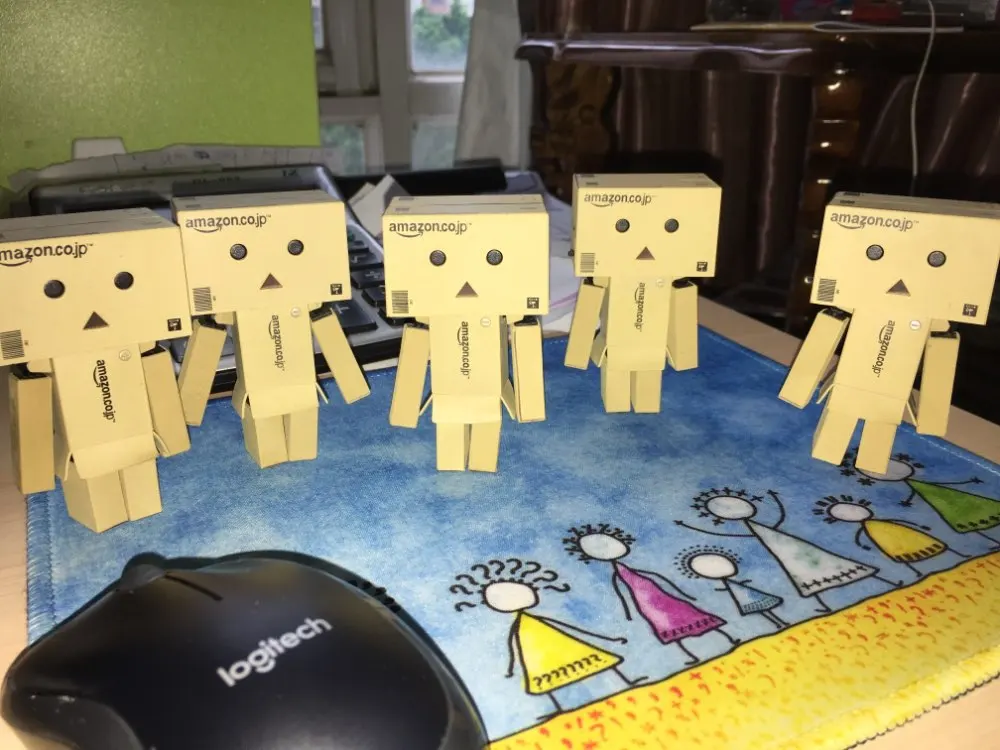 1 шт. Японское аниме Danbo мини-игрушка danbt версия фигурка светодиодный светильник высокое качество японская коробка бренд lelakaya игрушка кукла