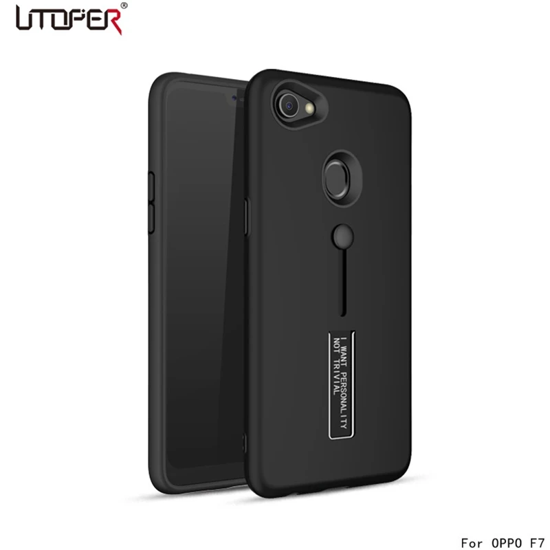UTOPER для OPPO F7 чехол Мода держатель ремня F5 силиконовый мягкий гибкий Капа f5